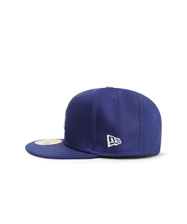 Gorra New Era 5950 de los Dodgers, campeones de la Serie Mundial, color negro