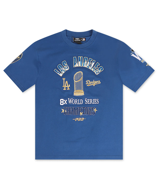 Pro Standard LA Dodgers World Series Tee - Royal Blue