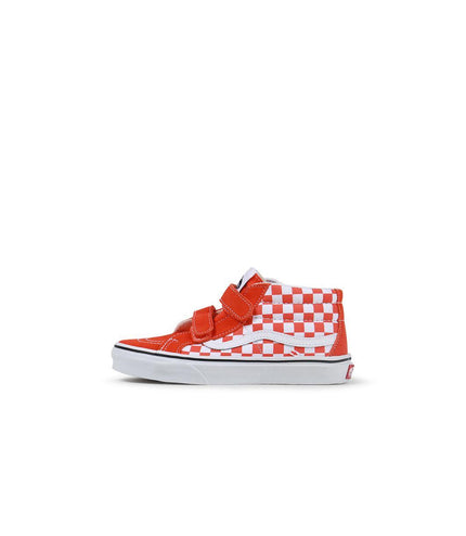 VANS (PS) SK8-MID REISSUE V - CHECKERBOARD ORANGE VANS