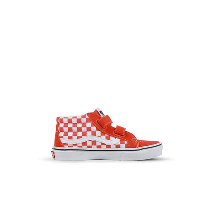 VANS (PS) SK8-MID REISSUE V - CHECKERBOARD ORANGE VANS