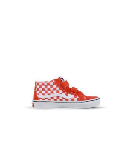 VANS (PS) SK8-MID REISSUE V - CHECKERBOARD ORANGE VANS