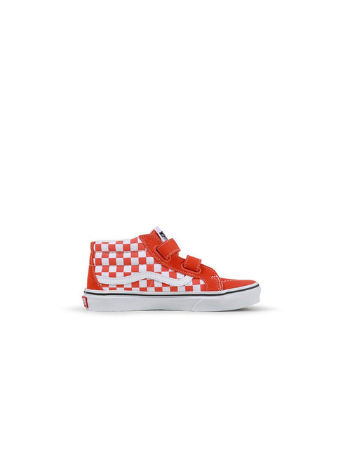 VANS (PS) SK8-MID REISSUE V - CHECKERBOARD ORANGE VANS