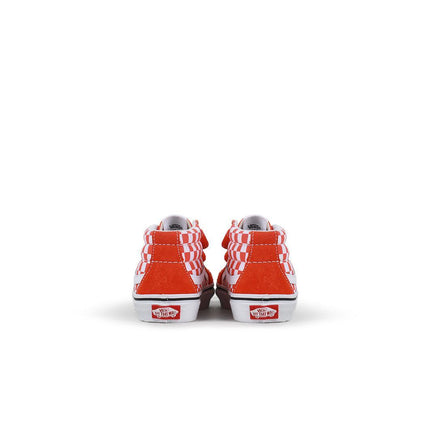 VANS (PS) SK8-MID REISSUE V - CHECKERBOARD ORANGE VANS