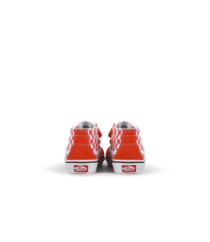 VANS (PS) SK8-MID REISSUE V - CHECKERBOARD ORANGE VANS