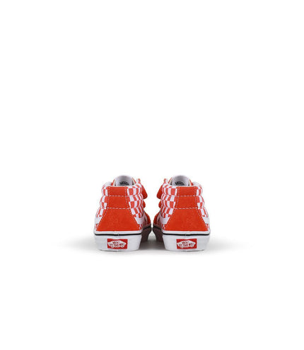 Checkerboard Orange Vans For Toddlers Buy The Vans Toddler