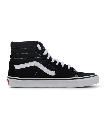 VANS MENS SK8-HI CLASSIC  - BLACK/WHITE VANS