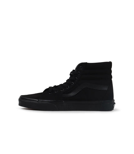 VANS BIG KIDS SK8-HI - BLACK VANS