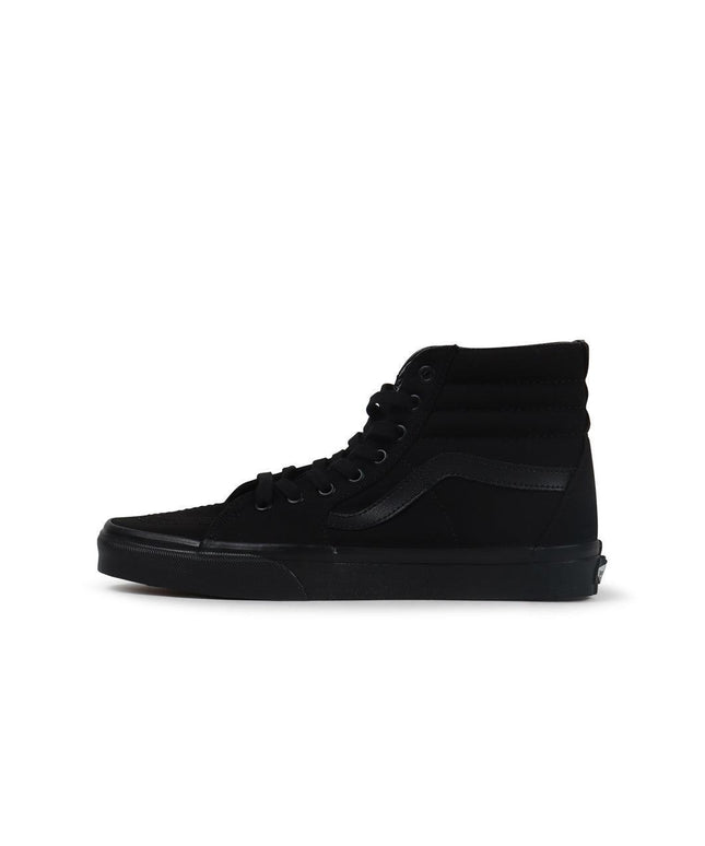 VANS BIG KIDS SK8-HI - BLACK VANS