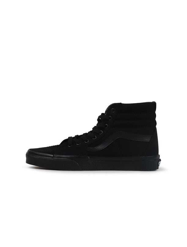 VANS BIG KIDS SK8-HI - BLACK VANS