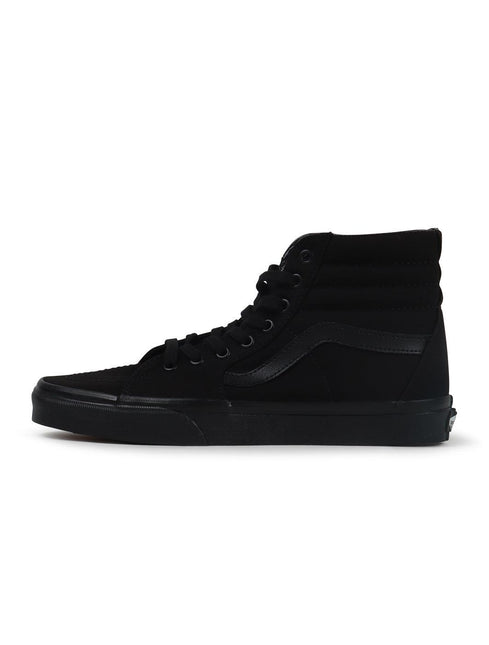 VANS MENS SK8-HI - BLACK VANS