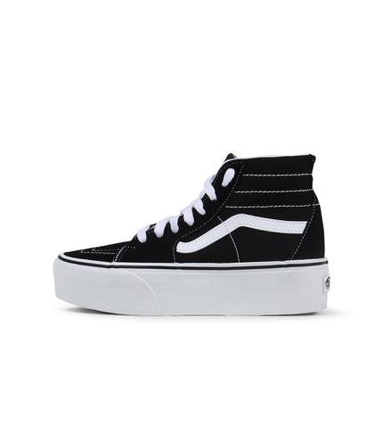 VANS BIG KIDS SK8-HI TAPERED - BLACK/ TRUE WHITE VANS