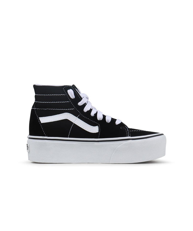 VANS BIG KIDS SK8-HI TAPERED - BLACK/ TRUE WHITE VANS