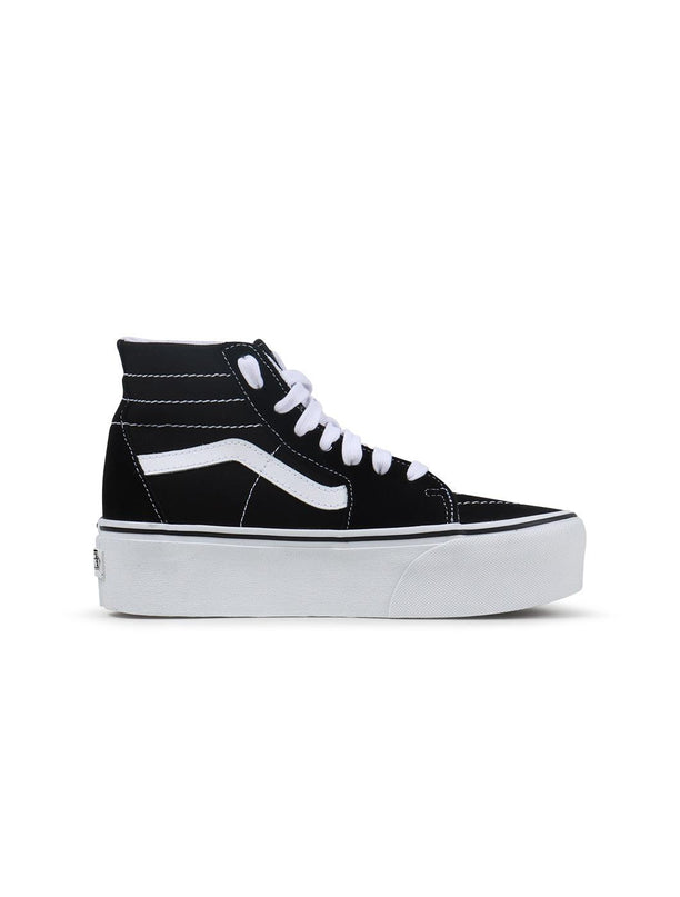 VANS BIG KIDS SK8-HI TAPERED - BLACK/ TRUE WHITE VANS