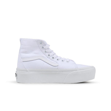 VANS BIG KIDS SK8-HI TAPERED - CANVAS TRUE WHITE VANS
