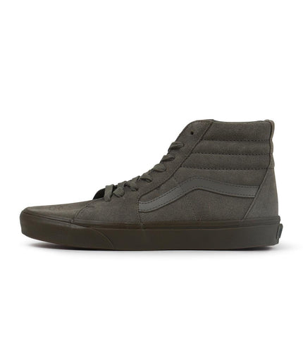 VANS MENS SK8-HI - SUEDE OLIVE VANS