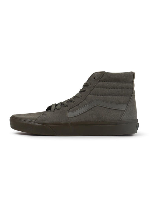 VANS MENS SK8-HI - SUEDE OLIVE VANS