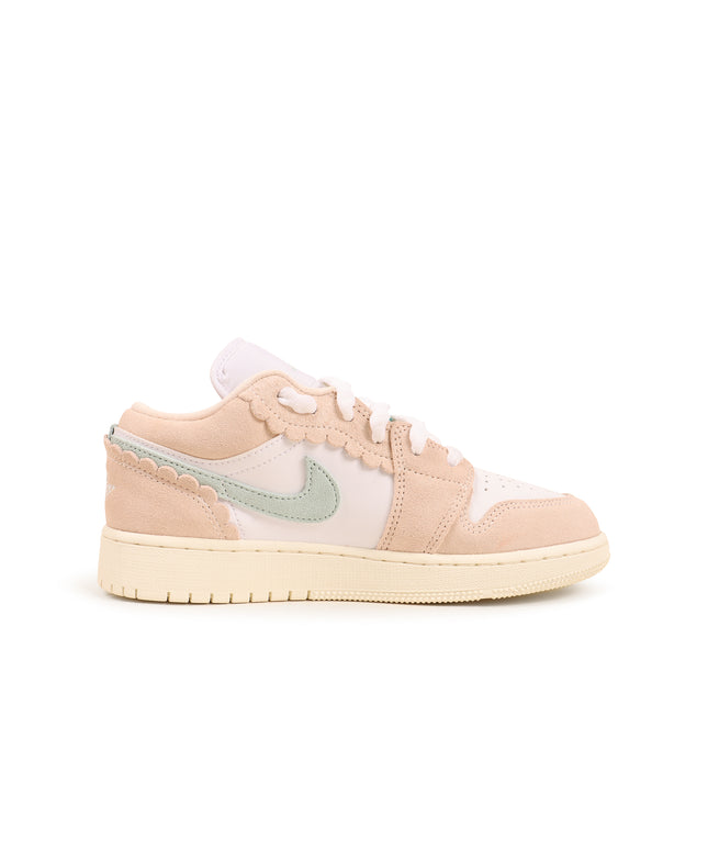 Air Jordan Big Kids 1 Low SE - Ice White