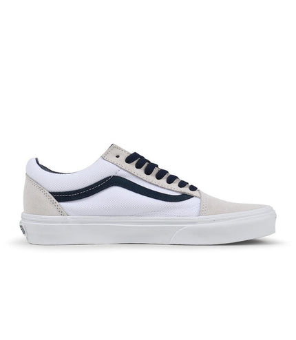 VANS MENS OLD SKOOL - WHITE NAVY VANS