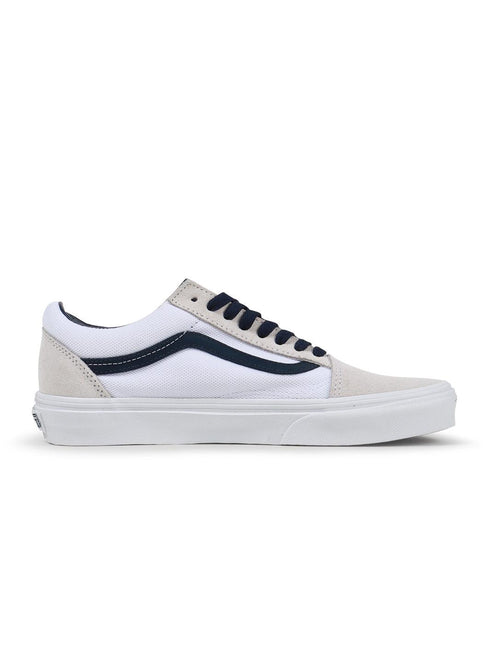 VANS MENS OLD SKOOL - WHITE NAVY VANS