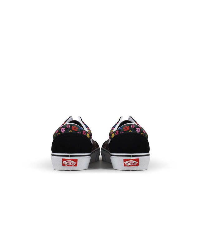 VANS MENS OLD SKOOL - FLORAL BLACK VANS