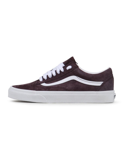 VANS MENS OLD SKOOL - PIG SUEDE/WINE TASTING VANS