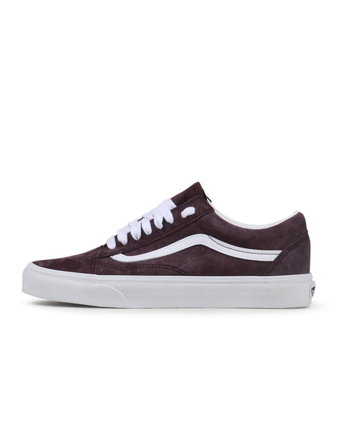 VANS MENS OLD SKOOL - PIG SUEDE/WINE TASTING VANS