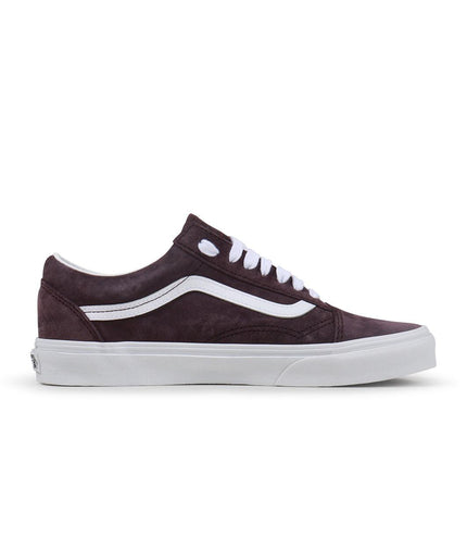 VANS MENS OLD SKOOL - PIG SUEDE/WINE TASTING VANS