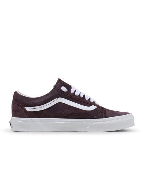 VANS MENS OLD SKOOL - PIG SUEDE/WINE TASTING VANS