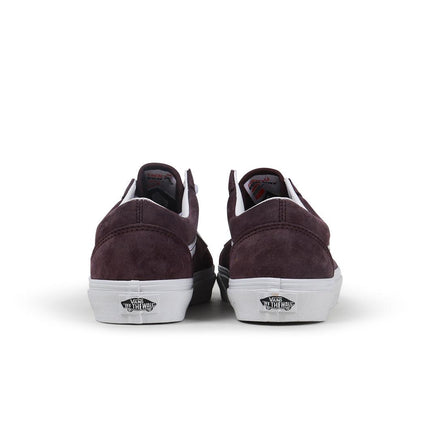 VANS MENS OLD SKOOL - PIG SUEDE/WINE TASTING VANS