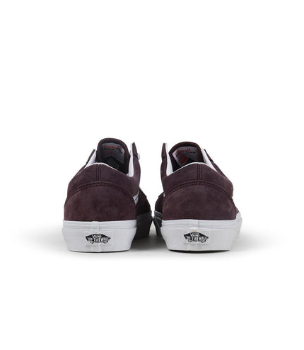 VANS MENS OLD SKOOL - PIG SUEDE/WINE TASTING VANS