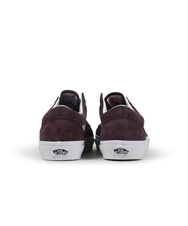 VANS MENS OLD SKOOL - PIG SUEDE/WINE TASTING VANS