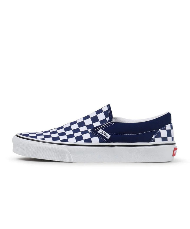 Vans Mens Classic Slip-O - Checkerboard Parisian Night