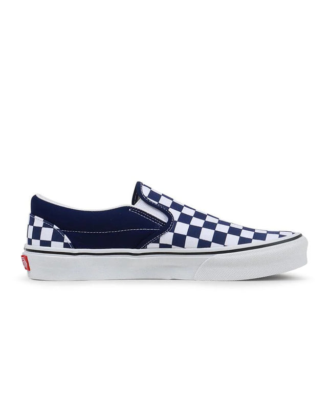 Vans Mens Classic Slip-O - Checkerboard Parisian Night