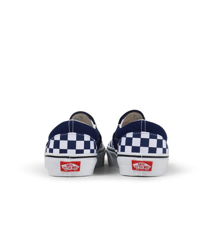 Vans Mens Classic Slip-O - Checkerboard Parisian Night