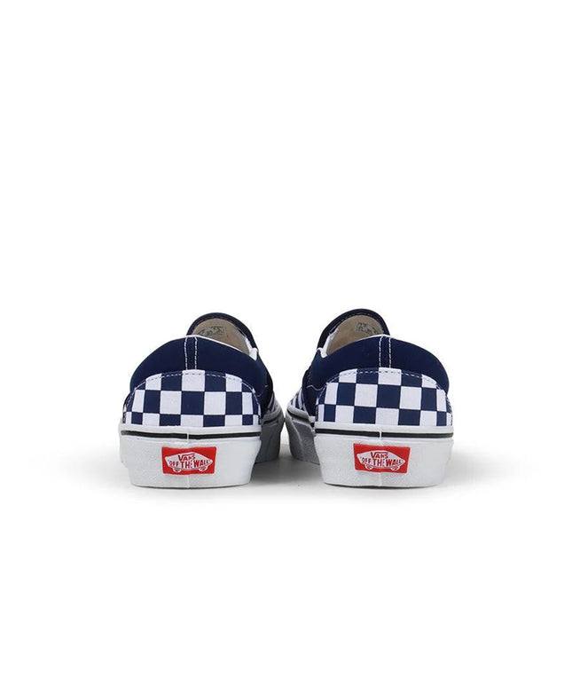 Vans Mens Classic Slip-O - Checkerboard Parisian Night