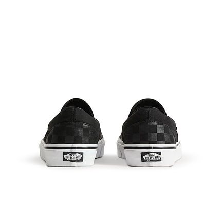 Vans Mens Checkerboard Slip-On - Black