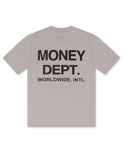 MONEY DEPT. WORLDWIDE TEE - BEIGE/BROWN