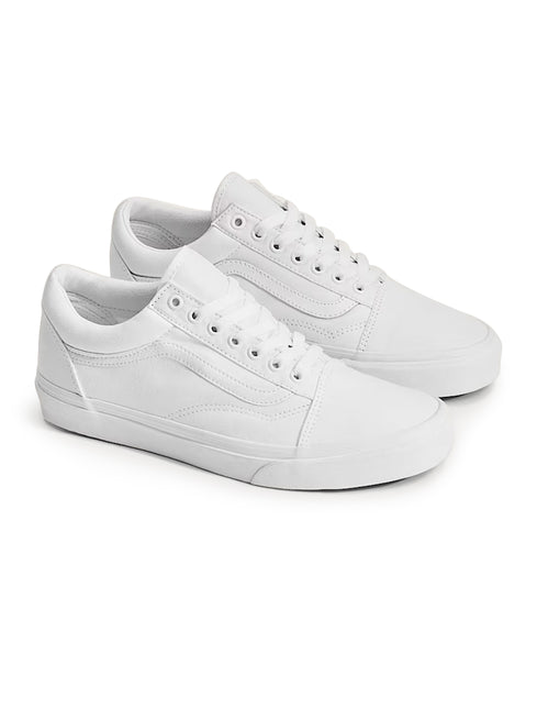 Vans Mens Old Skool Lowpro - White