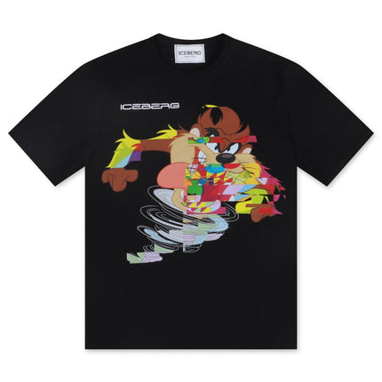 ICEBERG TASMANIAN DEVIL TEE - BLACK ICEBERG