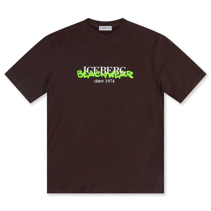 ICEBERG BEACHWEAR TEE - BROWN ICEBERG