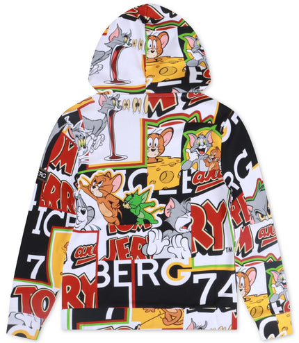 ICEBERG ALL OVER CARTOON HOODIE - CARTOON DESIGN ICEBERG