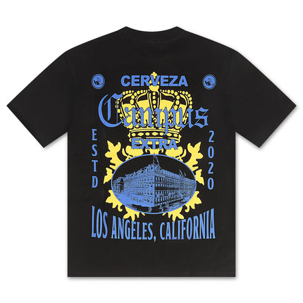 Campus La Via Cropped Tee - Black