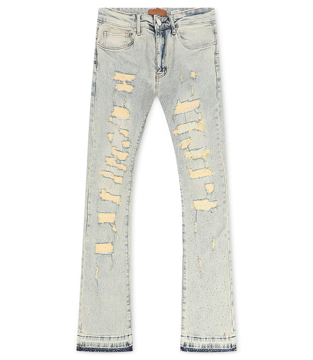 waimea デニム　30 us Waimea Skinny Fit Jeans Men's Size 30 X 30 - Gray Distressed
