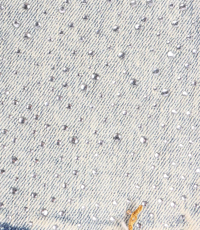 Waimea Flex Rhinestone Stacked Fit Jeans - Vintage Wash