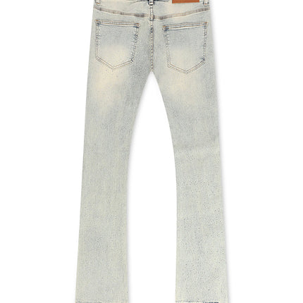 Waimea Flex Rhinestone Stacked Fit Jeans - Vintage Wash