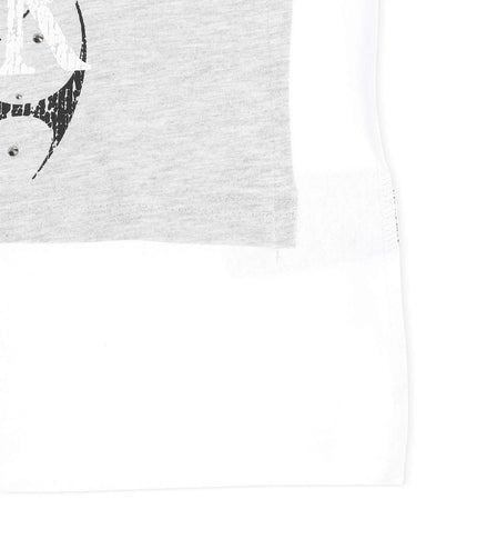 Tenaciti Disappear Hustle Tee - White/Grey