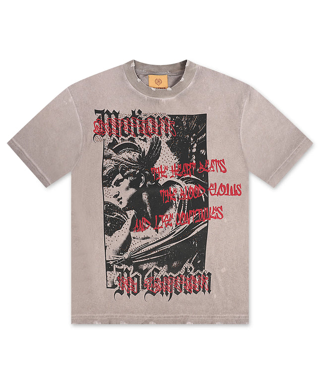 Motion Graphic Tee - Vintage Brown