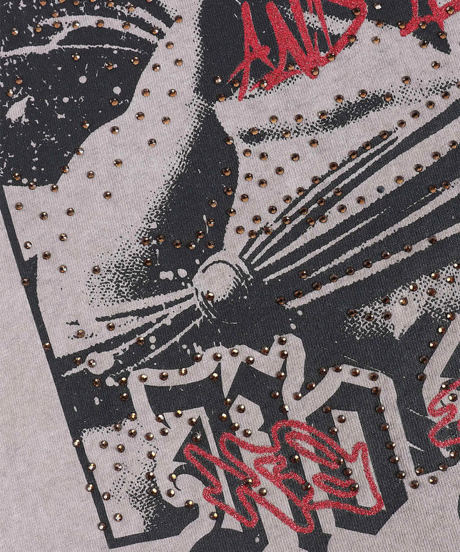 Motion Graphic Tee - Vintage Brown