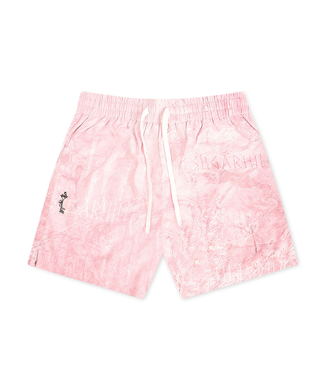 Sugarhill Europa Poly Shorts - Light Pink