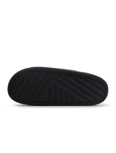 NIKE MENS CALM SLIDE - BLACK/BLACK NIKE